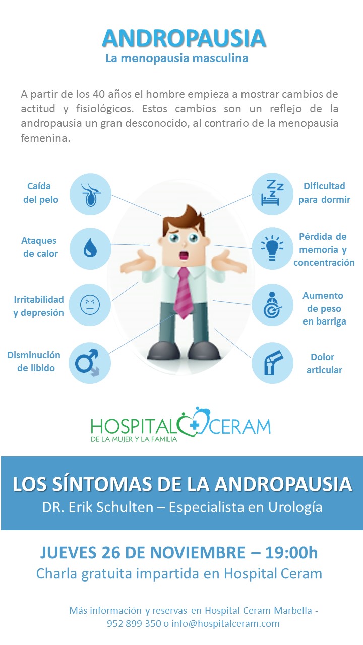 Charla andropausia