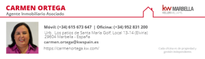 Carmen Ortega / Agente Inmobiliario Asociado KW Marbella